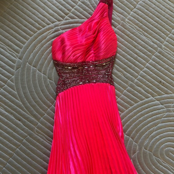 Betsy adams dress hot pink size 2 - Picture 2 of 4